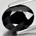 Black Sapphire Stone Natural Gemstone For Ring
